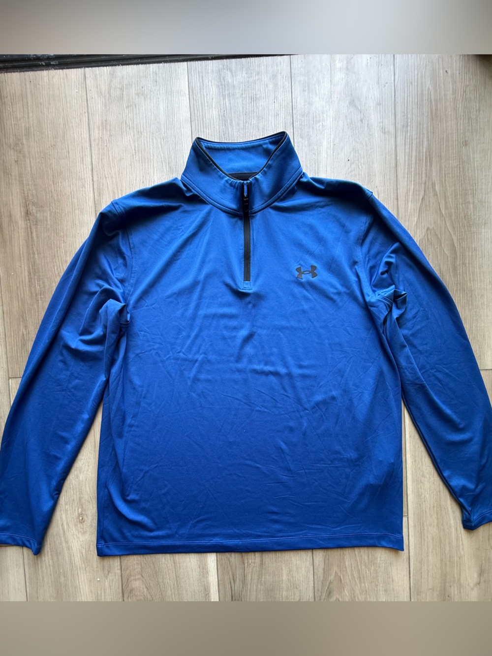 Under Armour Royal Blue 1/4 Zip Athletic Pullover